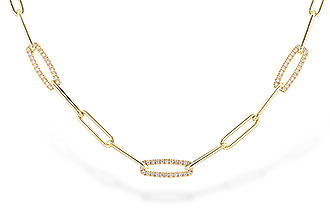 E319-73545: NECKLACE .75 TW (17 INCHES)